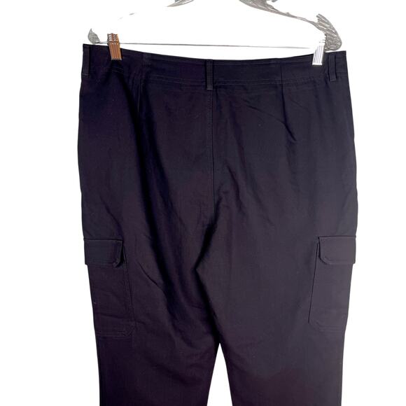 Nanette Lepore Pants Very Black 12 Pockets New - Picture 10 of 13